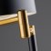 Freya FR4008TL-02BBS IZZA, 390x490 mm desktop lamp, E14, 2x60W, black color and brass