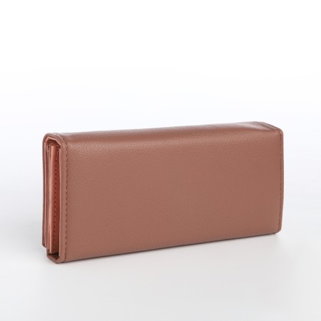 Women's wallet on a magnet, powder color-1