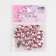 Rhinestones are sewing "drop", rimmed, 10 × 14 mm, 20 pcs, pink color