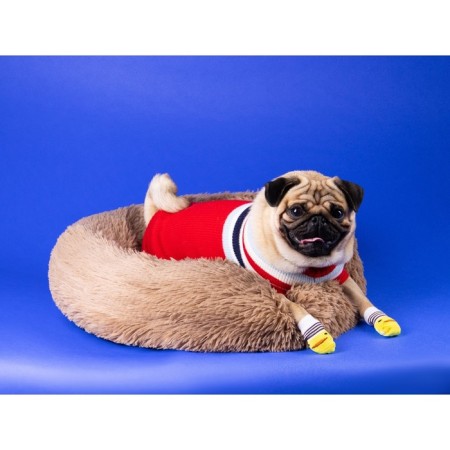 Non -slip socks, size S (2.5/3.5 * 6 cm), set 4 pcs, chicken-1