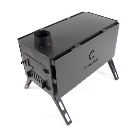 Fireplane "Rastype" Light Big, 1 mm steel with screens and corner pipes-3