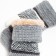 Baby mittens, gray color, size 16 (8-10 years old)