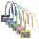 Horizontal badge 85 x 54 mm, erichkrause silicone case, silicone tape, mix