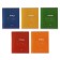 Notebook 12 sheets in Calligrata Calligrata "Plain Classic Linovka", cover Caped Paper, VD-LK, OFSET BOLK, Belility 95%, MIX