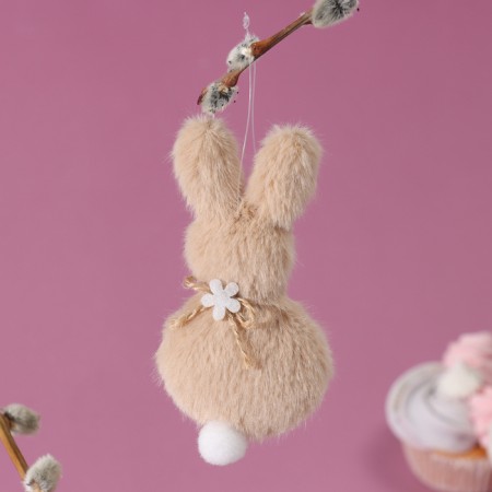 Soft toy "Bunny" on the suspension, 11 cm, color mix-1