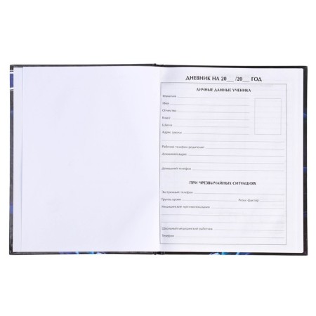 Diary for grades 5-11, "gray car", a solid cover 7BC, glossy lamination, 48 sheets-3