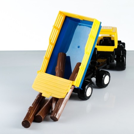 Machine "Tractor with a trailer" 42 x 13 x 13 cm, mix-1