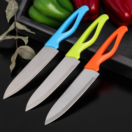Knife Kollo -shaped “Raymond” kitchen, blade 14 cm, color mix-3