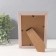 Photo frame plastic 10x15 cm "Belo-gray" with a gold stripe 1.5x13.2x18 cm