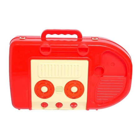 Game module Kitchen "Seville" in a suitcase, with accessories, light and sound effects, height 65.5 cm-6