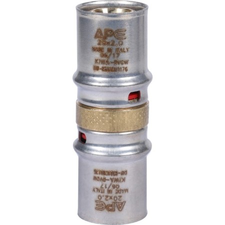 Stout SFP-0003-002020, D = 20 mm, connecting, brass