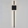Sconces Citilux "Steg" CL203411, 12.5x61.5 cm, 1x17W, LED, Black Color Black