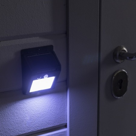 Garden lamp on a sunny battery, invoice, 9.5 × 13 × 5 cm, 20 LED, white glow-1
