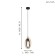 Suspension Basildon, 1x40W E27
