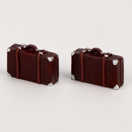 Miniature Puppet "Suitcase", set 2 pcs., Size 1 pc. - 2.3 × 0.7 × 1.7 cm-2