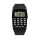 Watch is an electronic nursery, with a calculator, silicone strap, L-21 cm, black