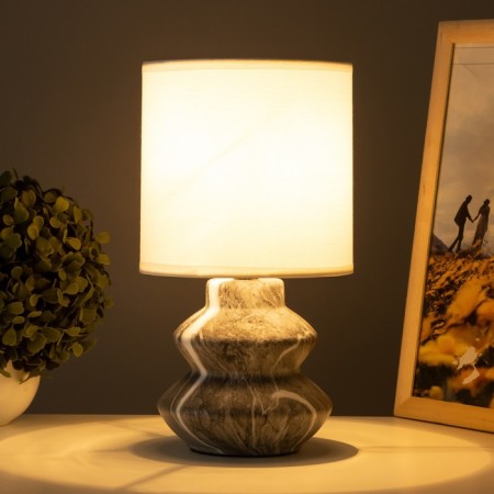 GRUBEL LAMBLE LAMP E14 40W Black, Gray, White 28x15x15 cm-1