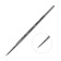 Brush-glass Silicon "Peak", Hana Create No. 3 (exhibition length 7 mm), short dull handle