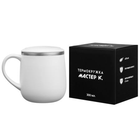 Thermal circle, 300 ml, campaign "Master K", white-1