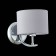 Wall lamp EVOLUCE. Sle105301-01. Linda. 1x40 W, E14, 15x18 cm, color chromium