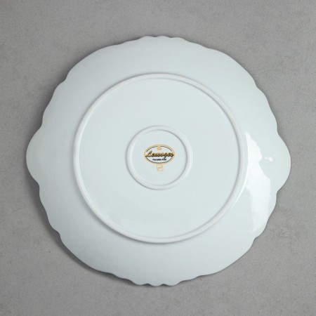 Veronica dish, round, porcelain, Iran-3