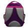 School backpack, 37 x 27 x 16 cm, ergonomic back, calligrata b "Flowers", lilac