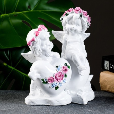 Figure "Angels with a heart" set, 18x14cm