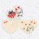 Valentine's postcard double "You are a miracle!" White background