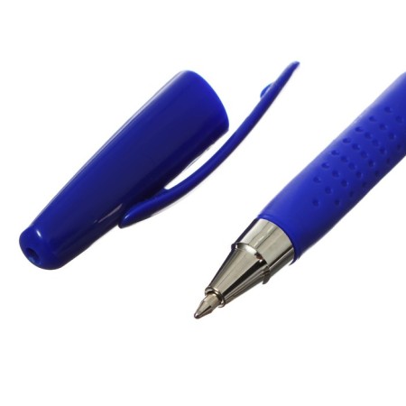 Ballpack handle Beifa with a rubber holder, blue rod, 0.7 mm-3