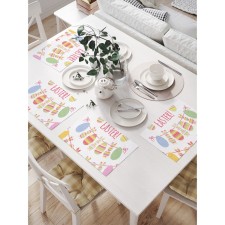 Set of napkins for setting the table 
