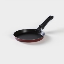 Pancake pan “hit”, d = 18 cm, plastic handle, anti -stick coating, black color