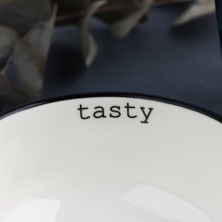 Ceramic ceramic salad, 11.5 x 5.6 cm, 330 ml, white color-1