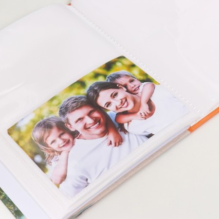 Photo album for 200 photos 10x15 cm, plastic. Pure Ultramarine sheets-3
