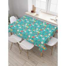 Galloween table tablecloth, rectangular, oxford, size 120x145 cm