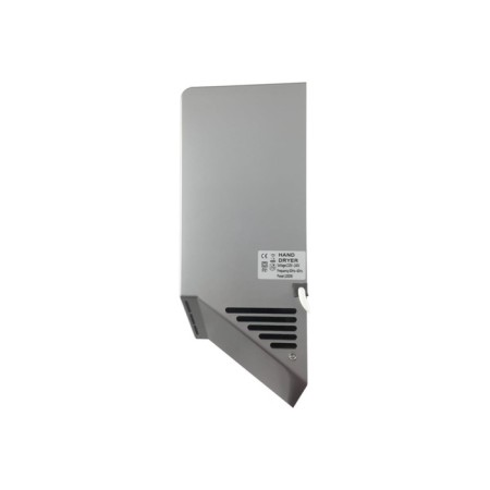 G-teq 8860 PS hand dryer, high-speed, 1 kW, plastic, 241 x 395 x 140 mm, silver-2