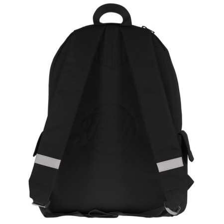 Youth backpack 40 x 30 x 17 cm, Bruno VisConti 12-003 + pencil case, Donut, black-3