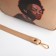 Women's bag over the shoulder Textura, small size, beige color