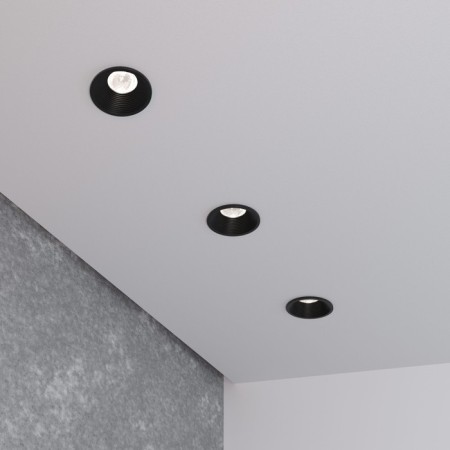 Introduced LED LED Elektrostandard, Gudi, 60x60x66 mm, 7W, LED, 560LM, 4200K, black color black-2