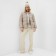 Women's jacket on lightning Colorista color gray-beige rr 44