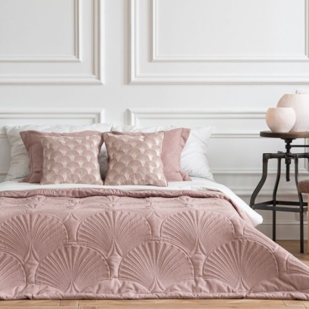 Cover with pillowcases "Hugo", size 230x250 cm, powder color-2