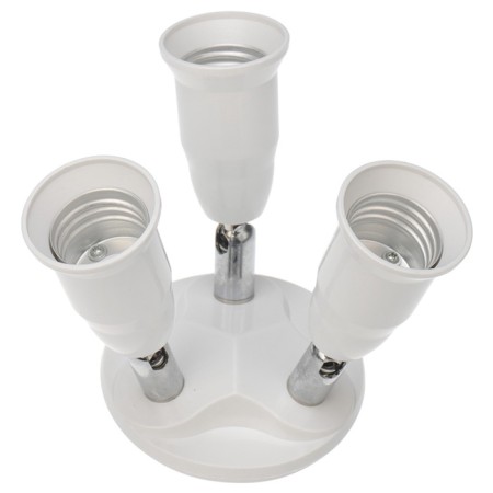 The bias is the basement E27-3he27 (rotary base) white rexant-2