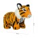 Soft toy All ABOUT NATURA "Animal World", "Tiger", 28cm