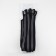 Lightning "Tractor", No. 5, detachable, automatic lock, 80 cm, black/white color