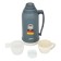 Thermos 1.7 l, with a glass flask, retains heat 14 hours, 14 x 34 cm, gray