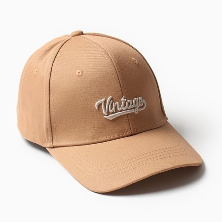 Women's cap minku "Vintage", mustard color, rr 54-56