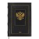 Dated diary 2024 A5 176 sheets, Devente.symbol, hard -skinned artificial leather, embossing foil, lies, cream block 70 g/m2, black