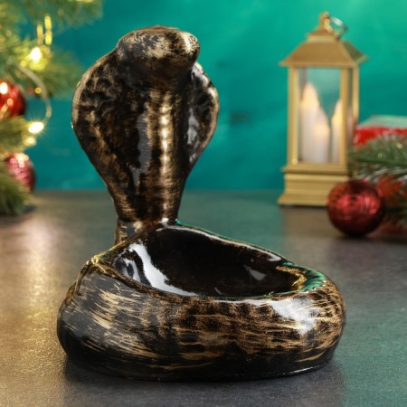 Steering Snow Cop “Snake of Cobra” 16cm, Antik-1