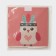 Stellid box for storage with a lid "Owl-Indian", 29 × 29 × 28.5 cm