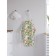 Apron kitchen with a photo print "Watercolor New Year", adjustable, size OS