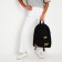 Backpack school youth Off, 33x13x37 cm, lightning department, external pocket, black color